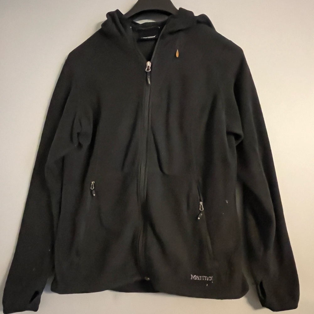 Marmot Women’s Fleece Hoodie Size L - Black